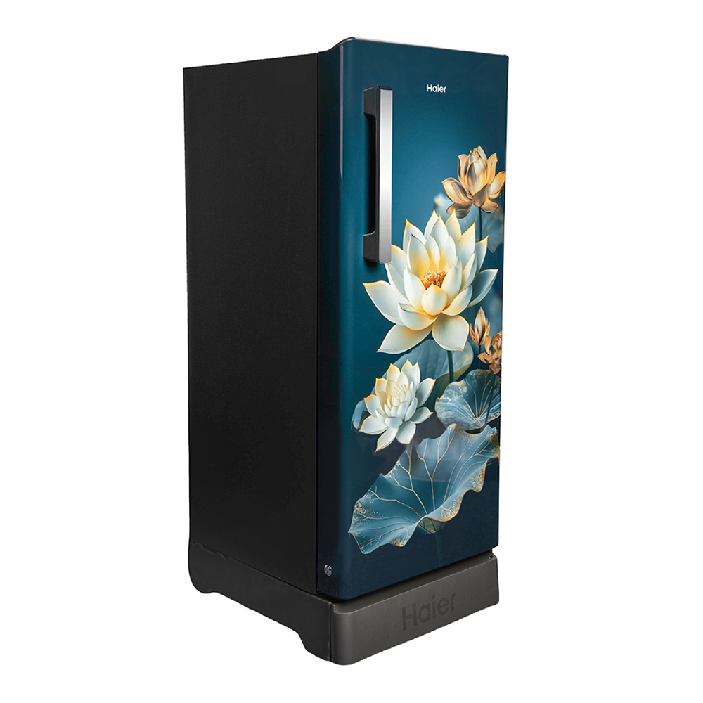 Haier 190 L  5 Star Green Camellia  Single Door Refrigerator 